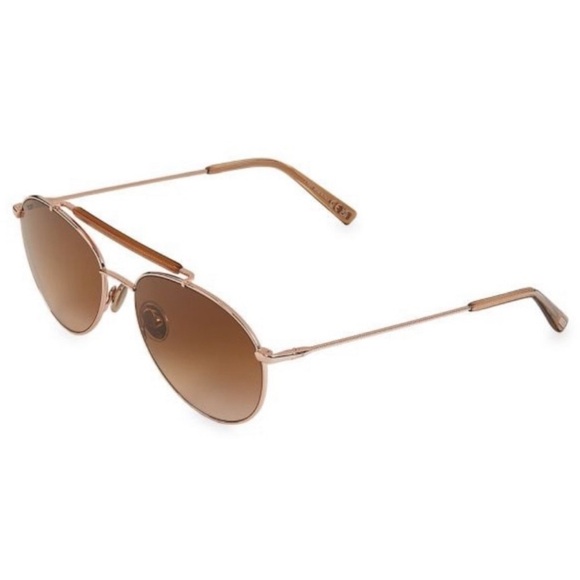 SALE ! Tod’s #0400014823253 Avaitor Sunglasses  Original Leather Semi Rigid Case - Picture 2 of 8